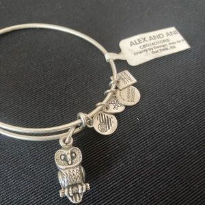 Alex and Ani Owl Bracelet🌸